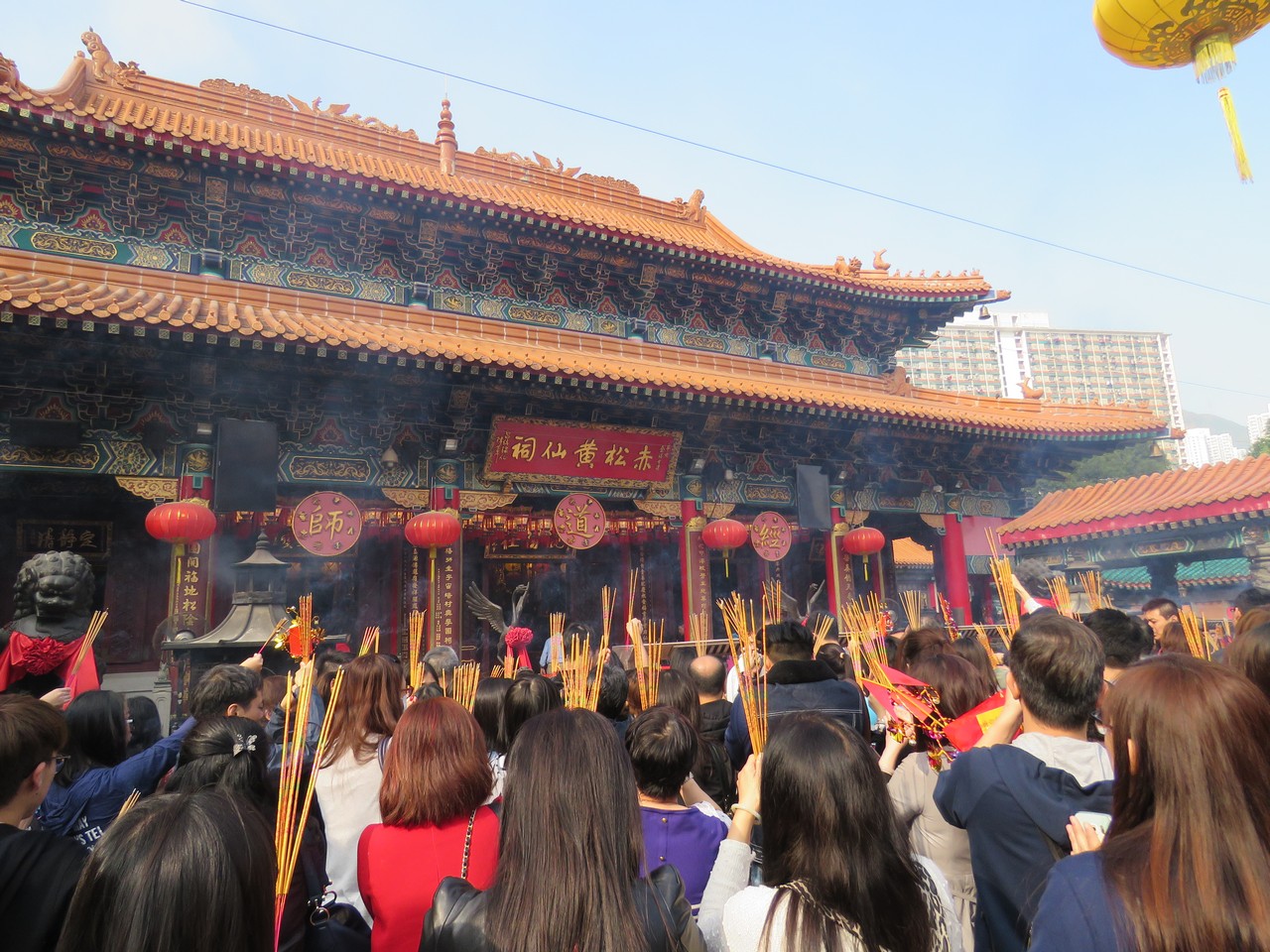 wong tai sin temple hong kong