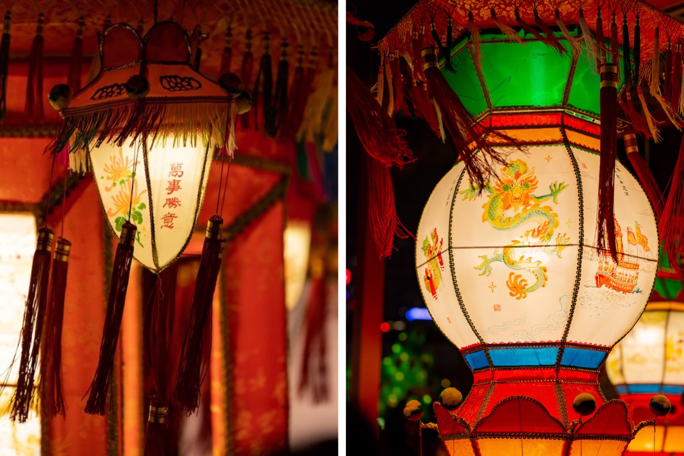 chinese new year lantern displays hong kong 2024