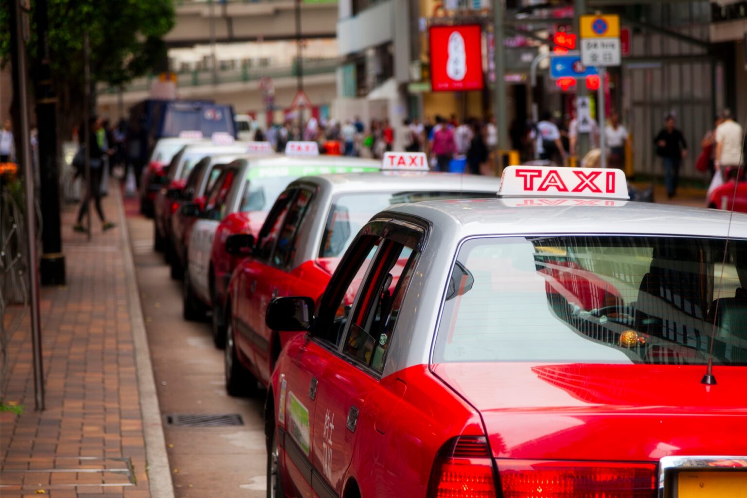 hong kong taxi fare increase up to 20 per cent