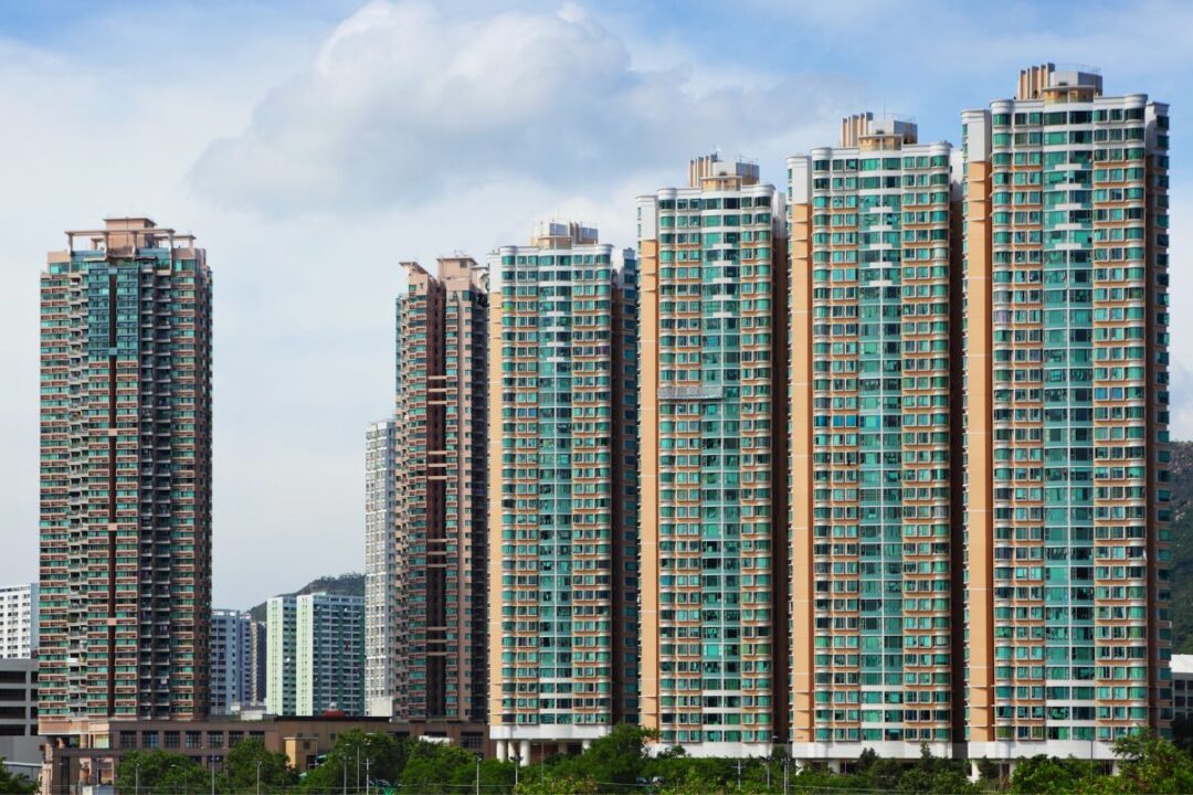 dense housing in hong kong