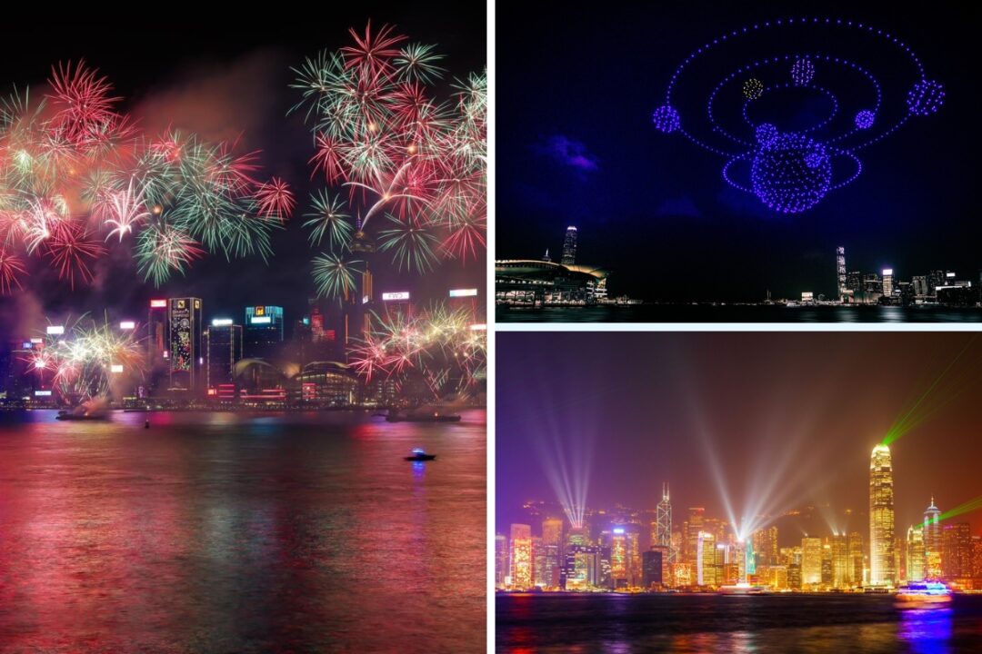 hong kong plans new fireworks drone shows symphony of lights