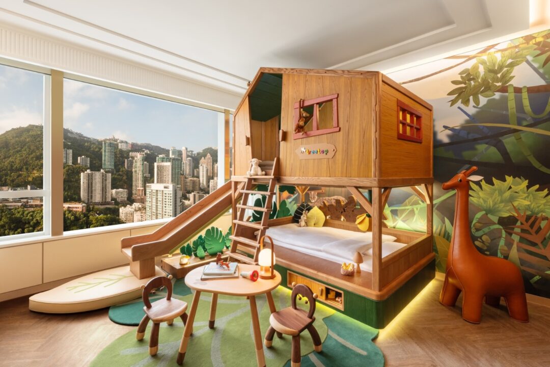 island shangri-la unveils 10 family-themed rooms and suites
