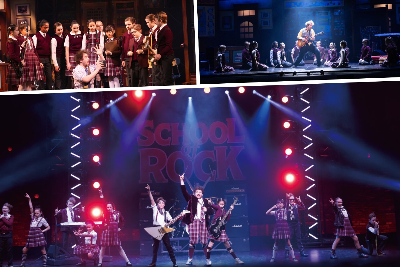 scenes from school of rock the musical