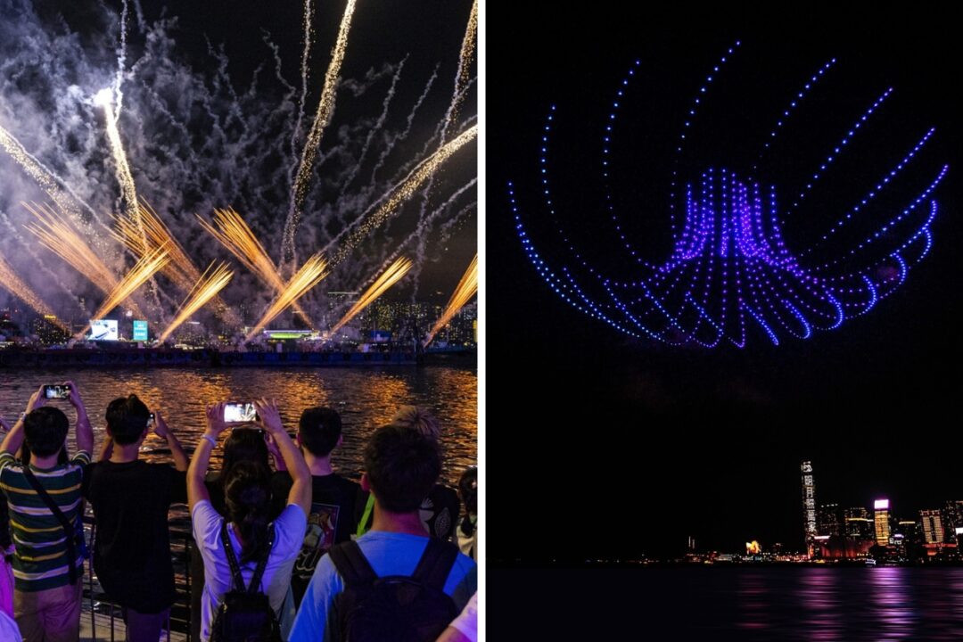 hong kong's new fireworks drone shows in may and june 2024