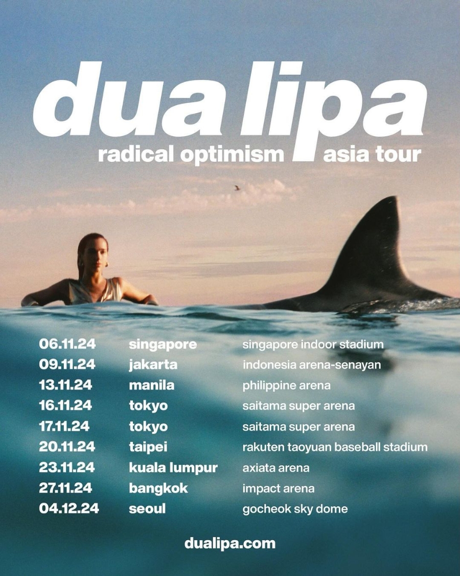Dua Lipa Announces Asia Tour, But Leaves Hong Kong Off The List - The HK HUB