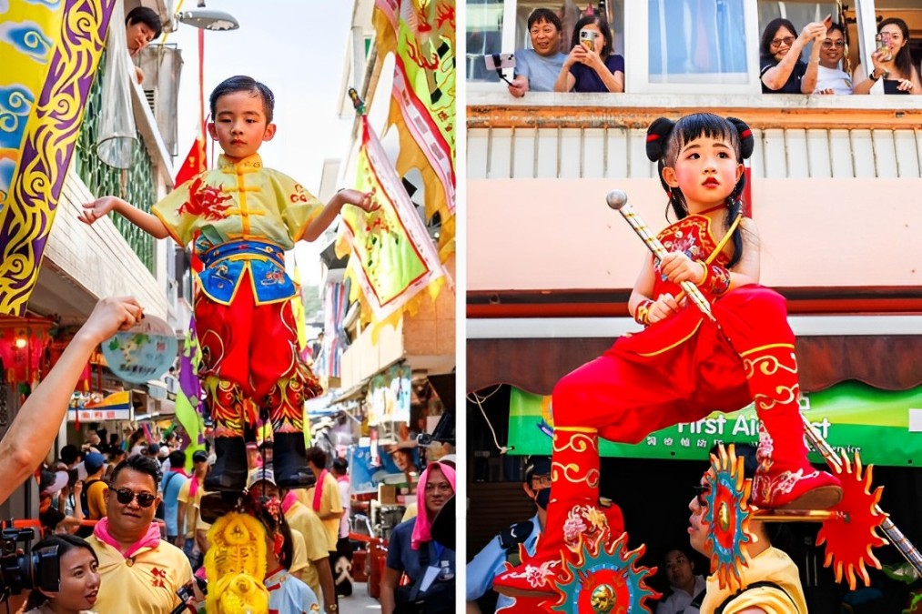 cheung chau bun festival piu sik parade