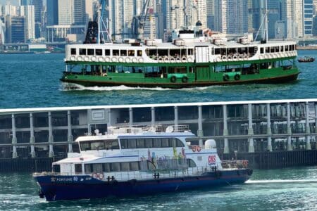 star ferry and fortune ferry give passengers free rides on july 1