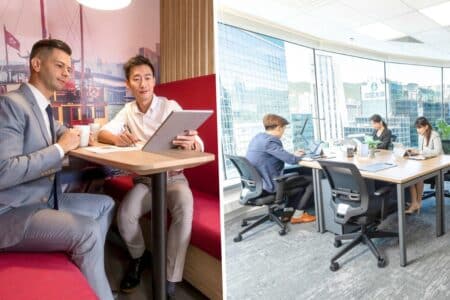 compass offices coworking spaces and serviced office hong kong