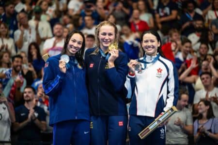 siobhan haughey second bronze medal paris olympics