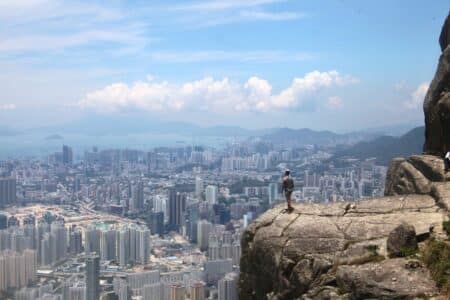 Where To Hike in Hong Kong : Our 11 Favourite Hiking Trails with Distance, Duration & Difficulty Details suicide cliff choi hung