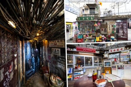 hong kong airport kowloon walled city set replicas