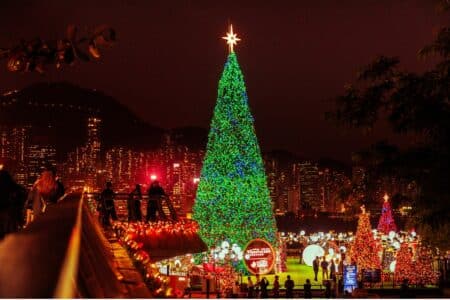 WinterFest Returns with Massive Christmas Tree & Waterfront Fireworks Shows hong kong winterfest 2024 christmas tree waterfront fireworks shows