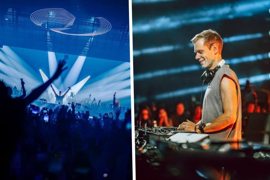 a state of trance show and dj Armin van Buuren