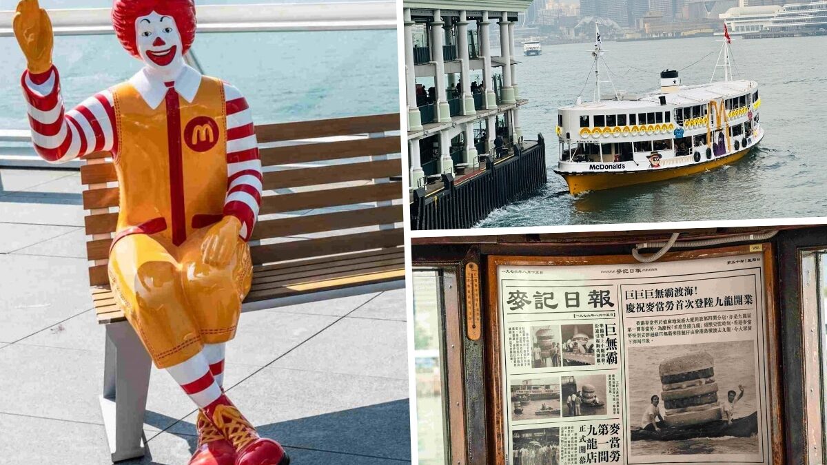 Iconic McDonald's Benches To Pop Up at These 50 Locations in Hong