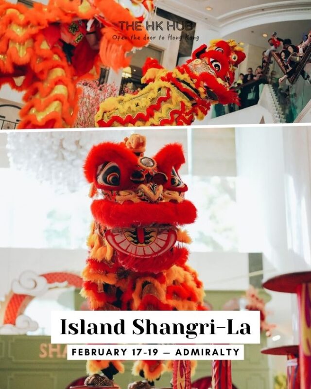 island shangrila cny lion dance in admiralty