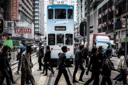 hong kong 13-14 degree lows expected with occasional light rain