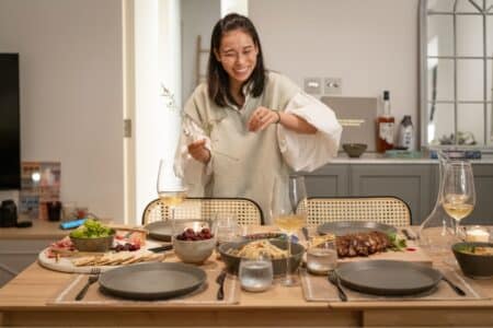 The Editors Company Talks Why Home Styling Is More Than Just Decoration In Hong Kong fion lee from the editors company styling dining table