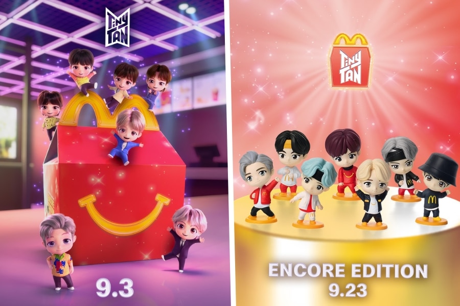 mcdonald's and bts new happy meal collab in hong kong
