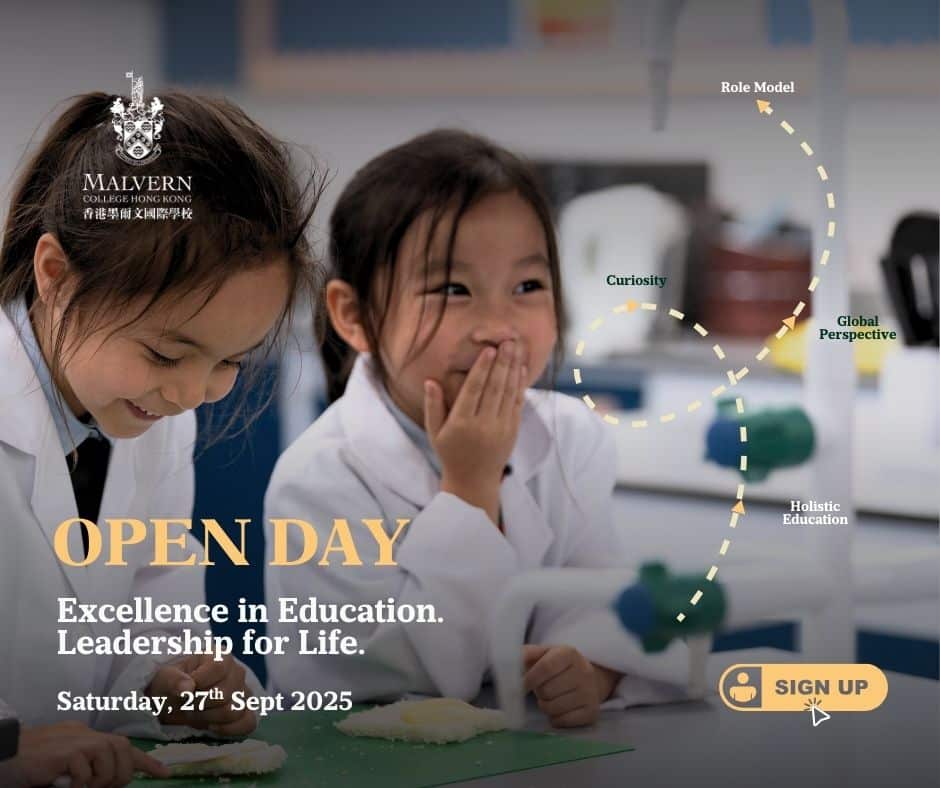 Malvern College Hong Kong Open Day in pak shek kok