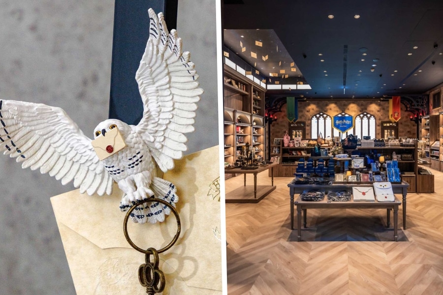 harry potter merchandise and shop interior