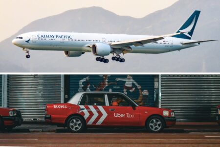 You Can Now Earn Asia Miles When Using Uber Taxi asia miles partnership cathay pacific uber taxi