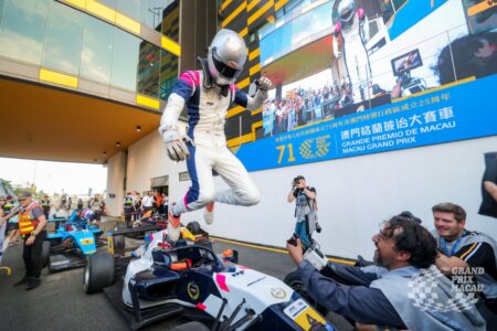 winner at the macau grand prix