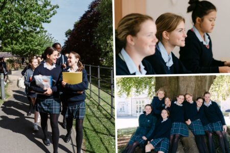 students at st marys calne school