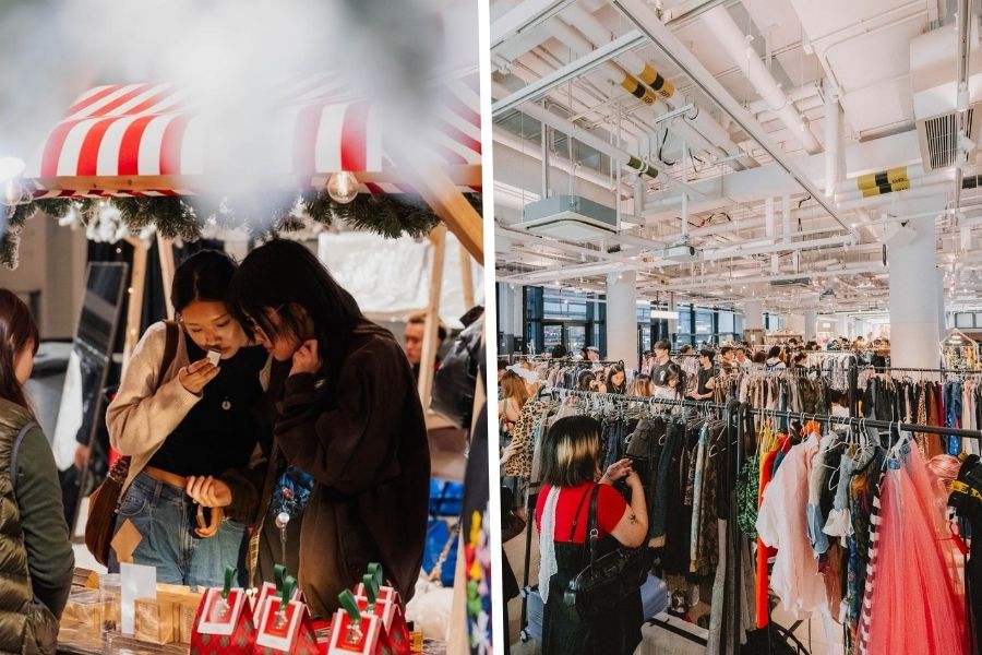 Central Market x Old But Gold Vintage & Sustainable Christmas Market in central