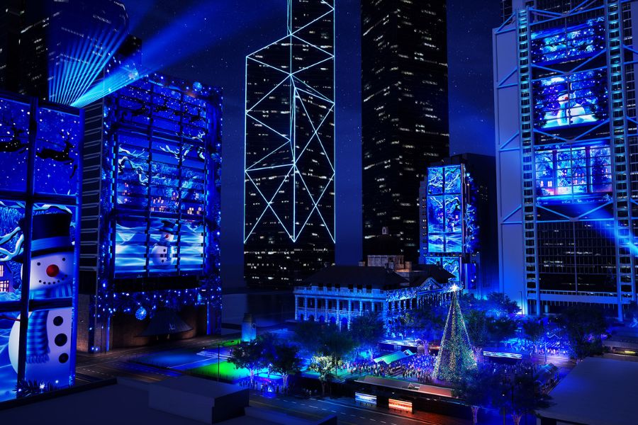 Immersive Light Show in Hong Kong 2025 (Hong Kong Tourism Board)
