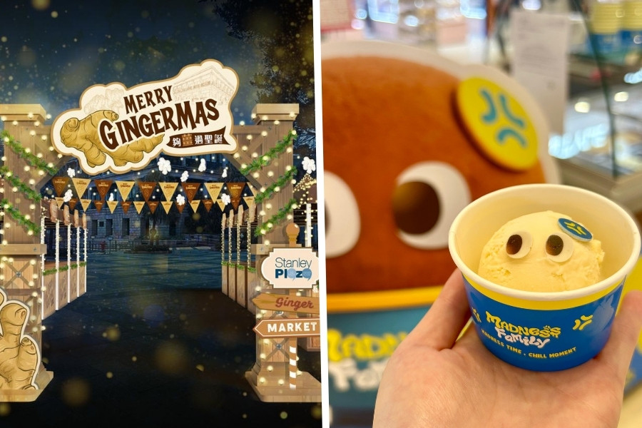 stanley plaza a ginger christmas market and ginger ice cream from madness family