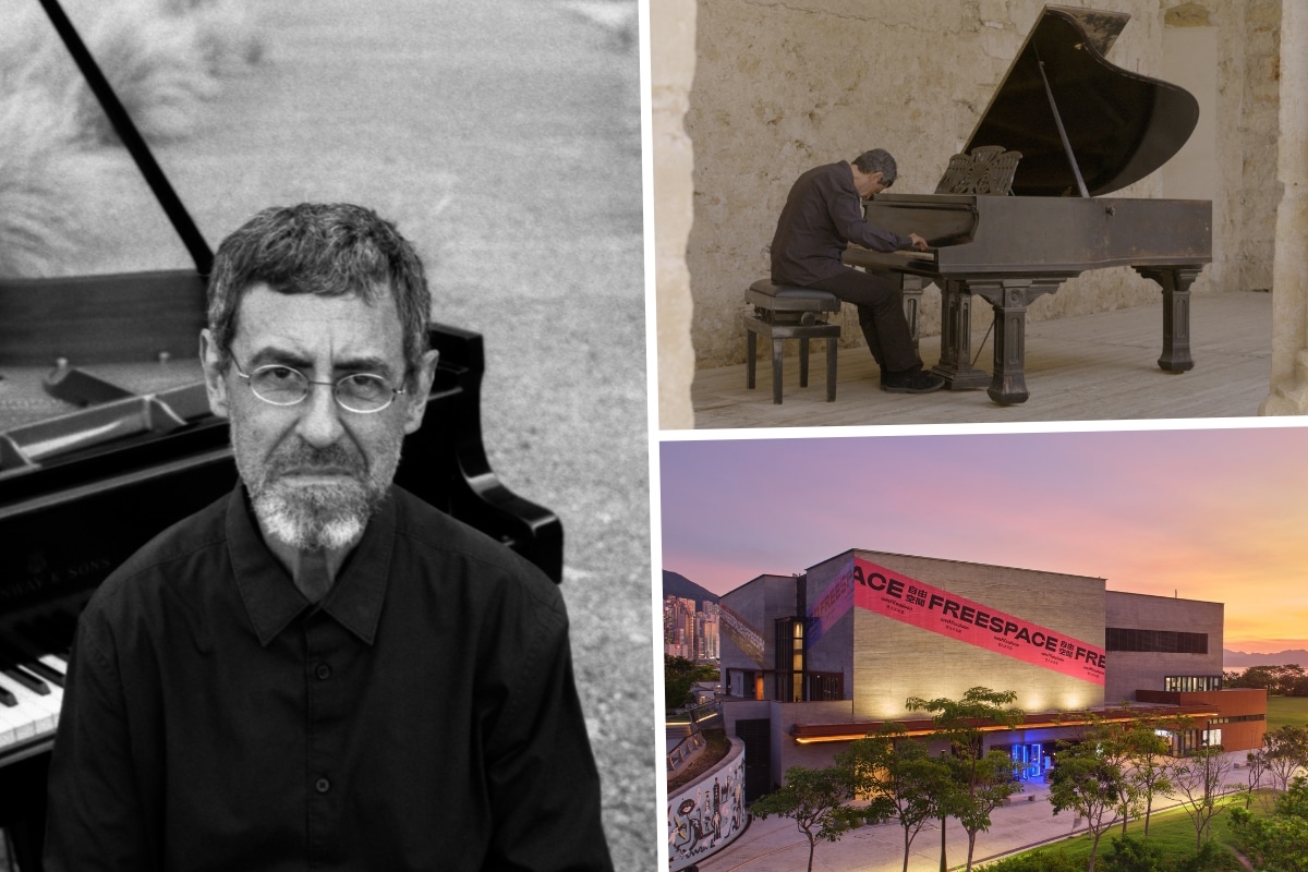 Salvatore Bonafede and his "Serenity and Love" concert at freespace in west kowloon