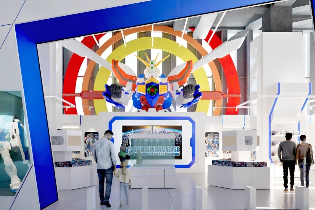 THE GUNDAM BASE Flagship Store Opens in Kai Tak