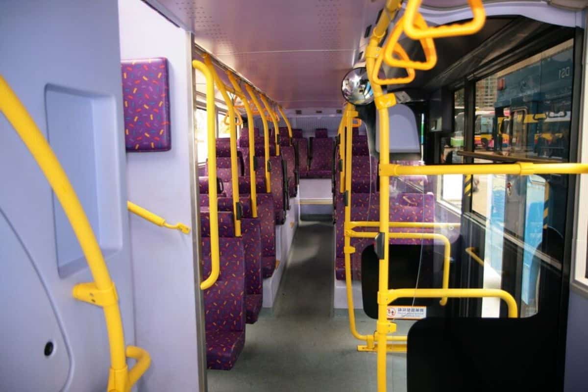inside hong kong bus