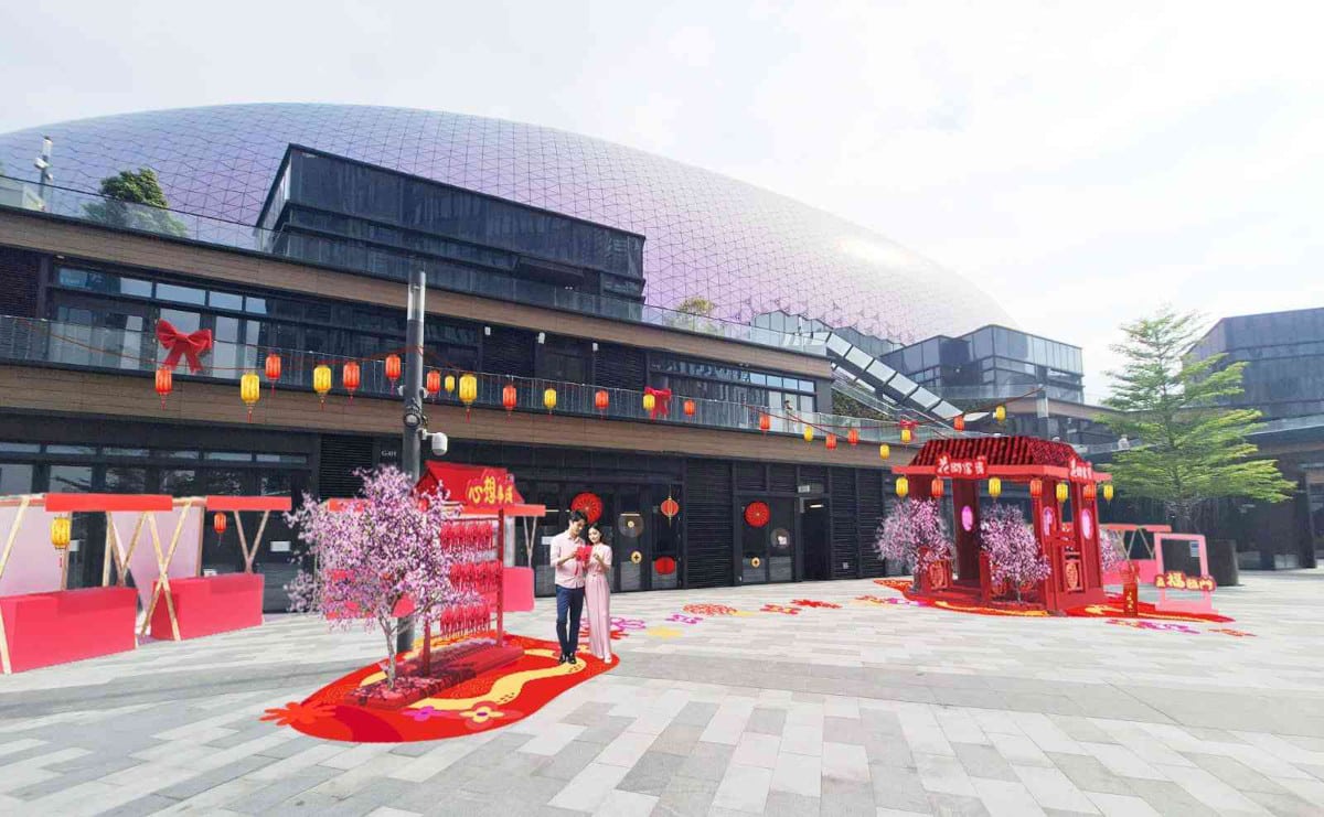 kai tak chinese new year market