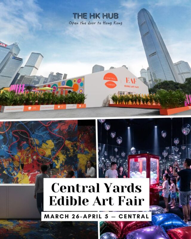 Central Yards Edible Art Fair in central harbourfront