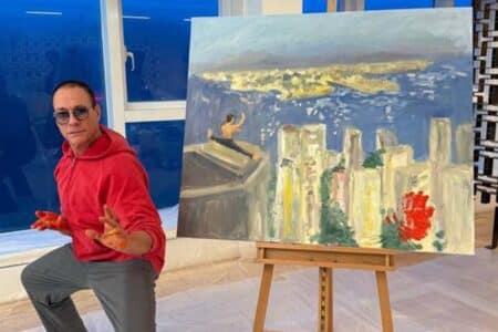 Jean-Claude Van Damme To Showcase 12 Paintings At Hong Kong Vernissage Jean-Claude Van Damme Brings First Painting Vernissage To Hong Kong