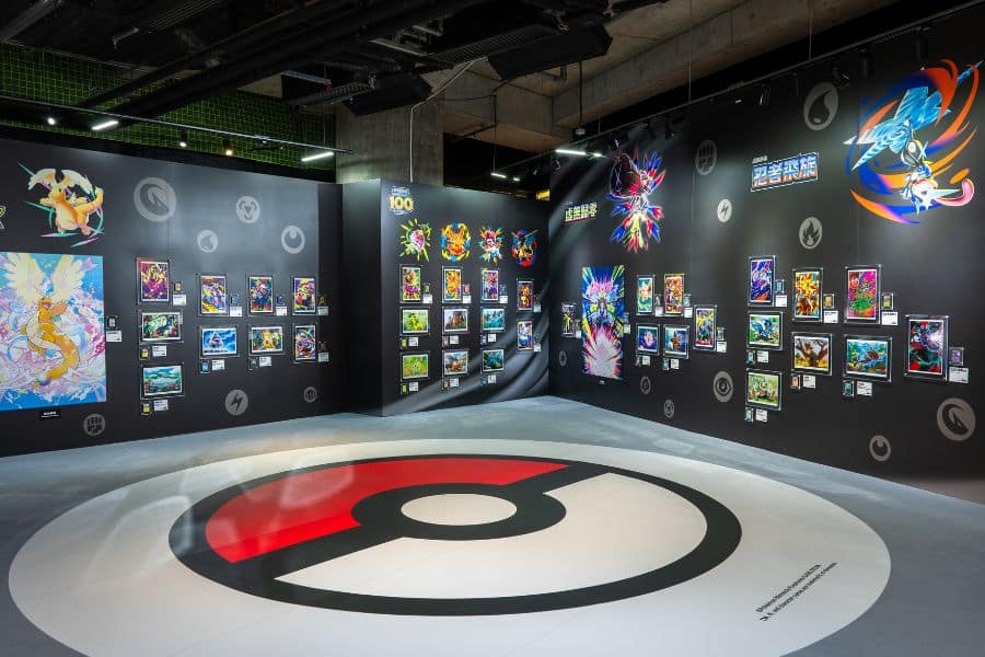 Pokémon Trading Card Game Art Exhibition at airside, kai tak