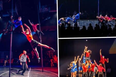 the 7 fingers circus performance