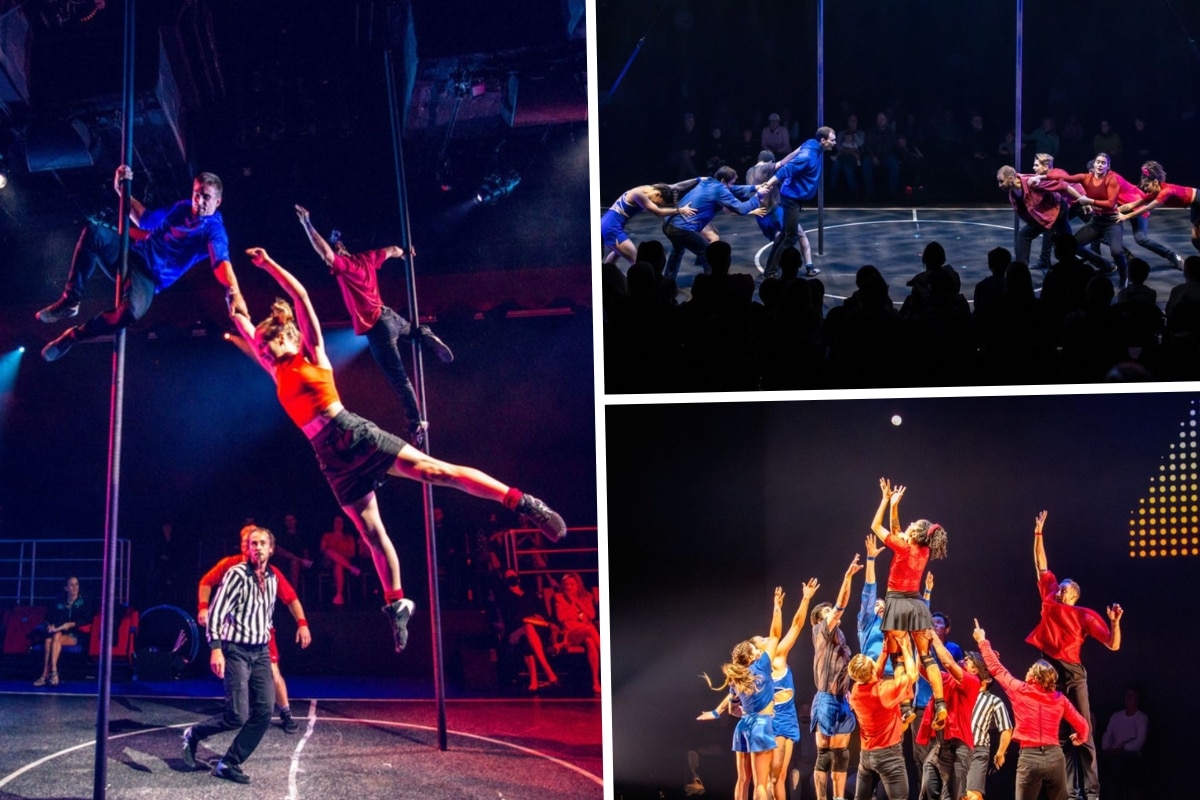 the 7 fingers circus performance