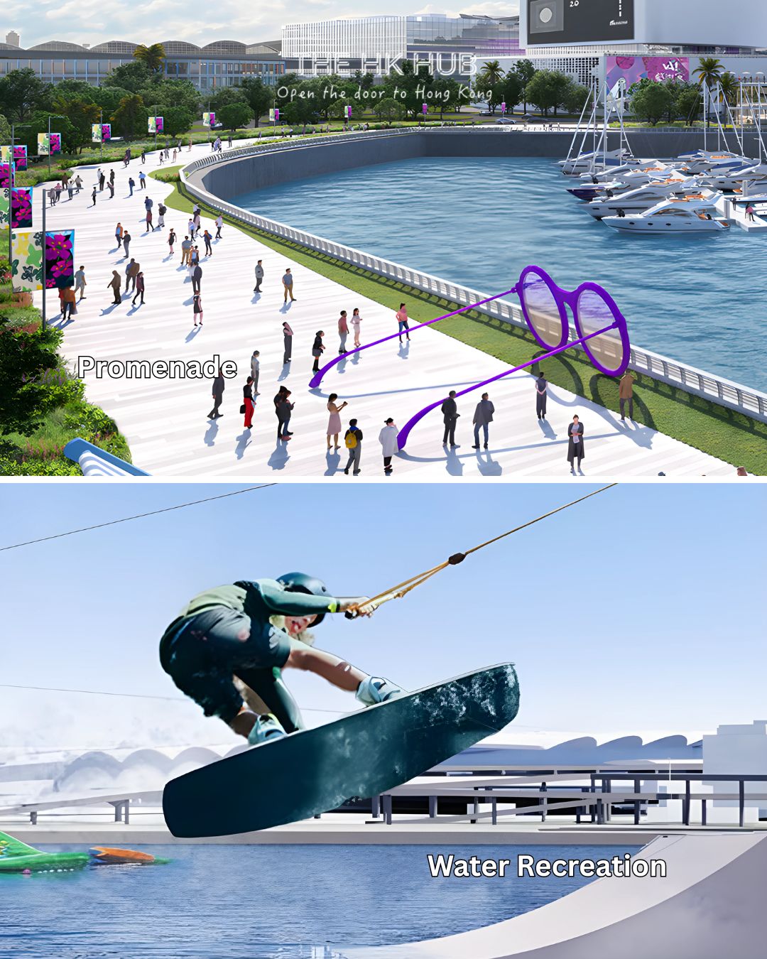 Promenade & Water Recreation (Skytopia | Hong Kong Airport Authority)