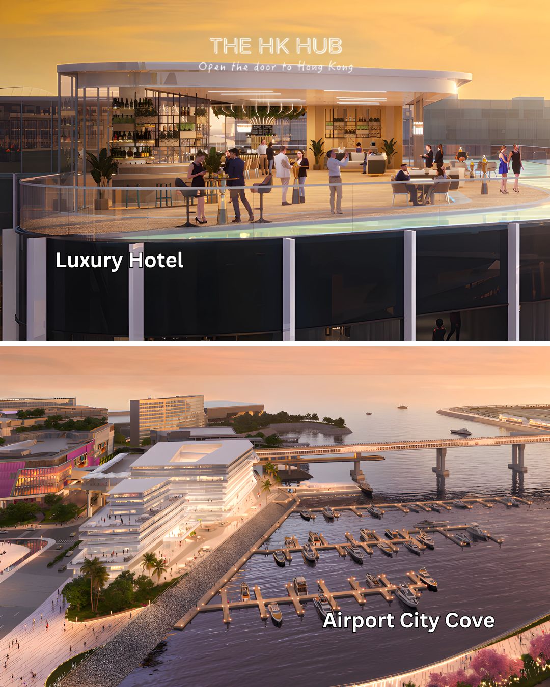 Luxury Hotel & Airport City Cove (Skytopia | Hong Kong Airport Authority)