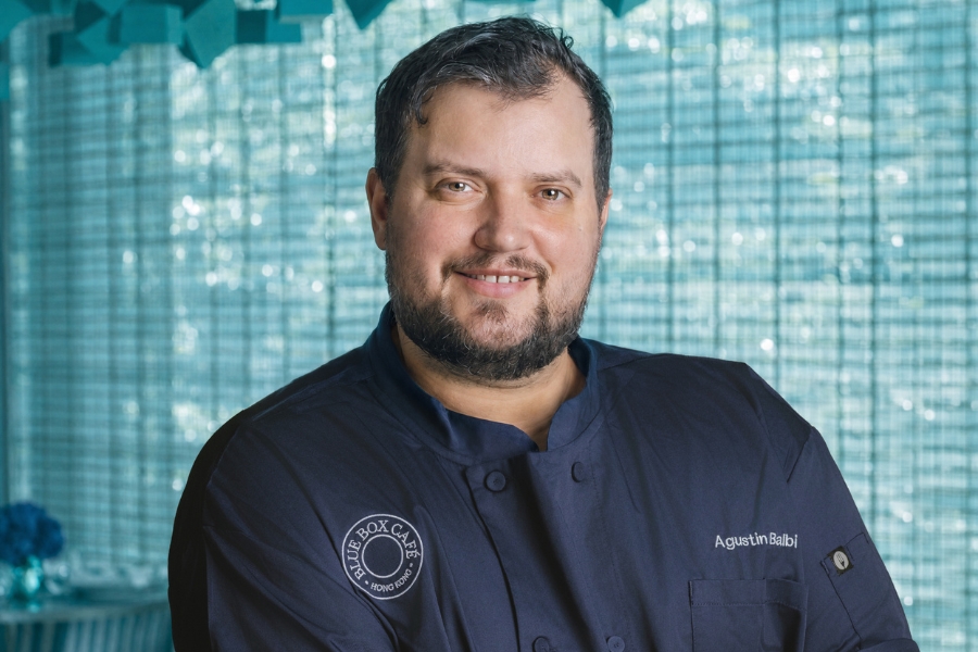 Chef Agustin Balbi for Tiffany Blue Box Café Hong Kong
