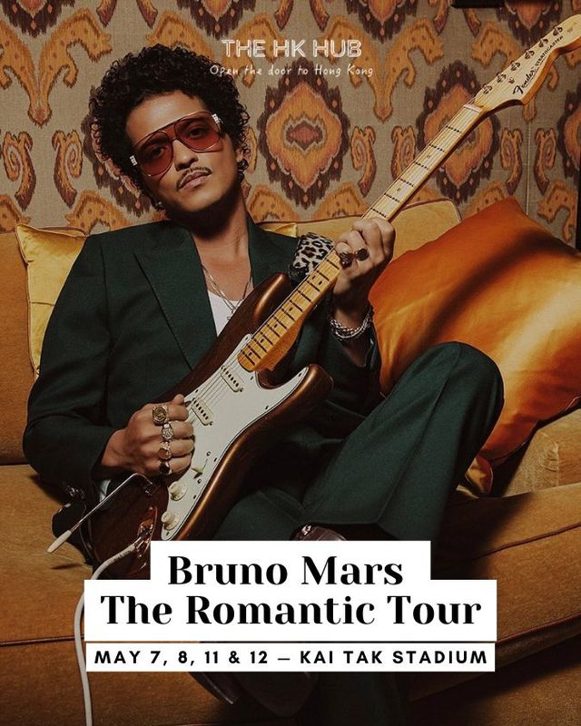 Bruno Mars “The Romantic Tour” in Hong Kong