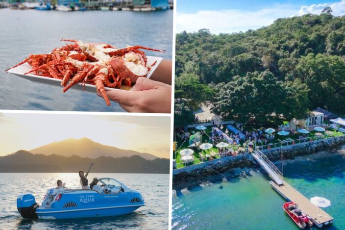 GO PARK Aqua Launches New Water Sports And Outdoor Experiences From June 13 go park aqua, lobster dish and fiat carboat
