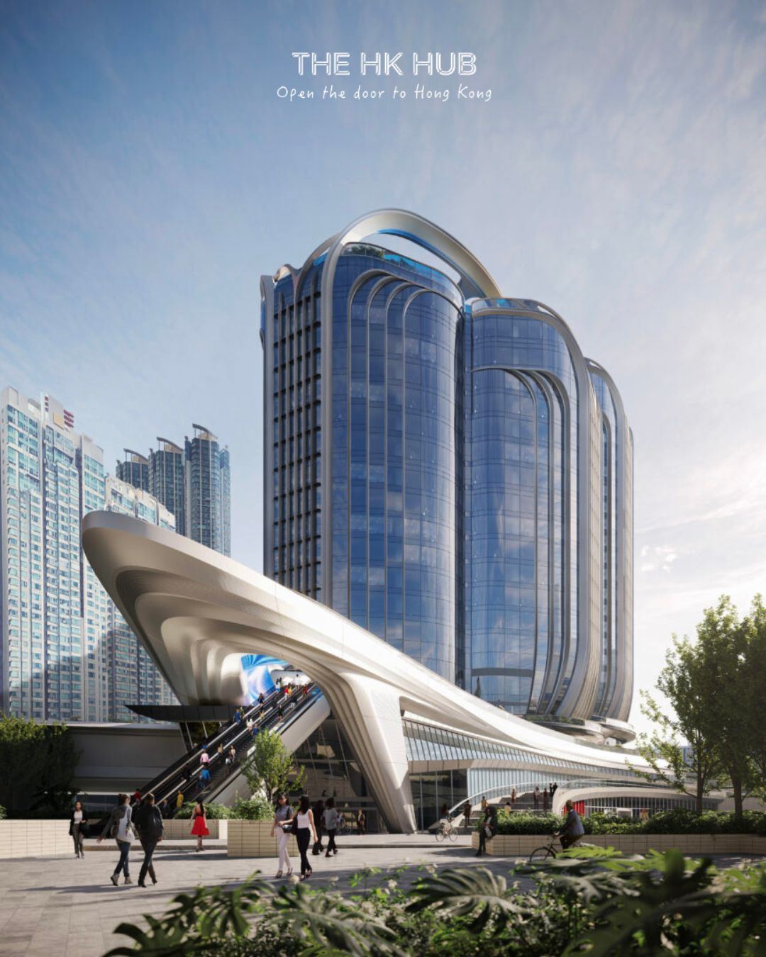 West Kowloon International Gateway Centre (Zaha Hadid Architects)