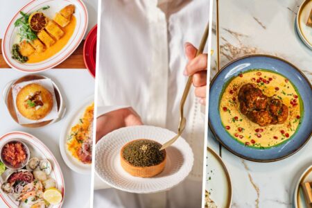 10 New Restaurants & Bars To Try In Hong Kong This July 2026 dishes from the spoon focaccia, tarte by rh, and mala mia