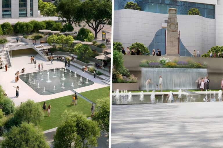 statue square garden revamp
