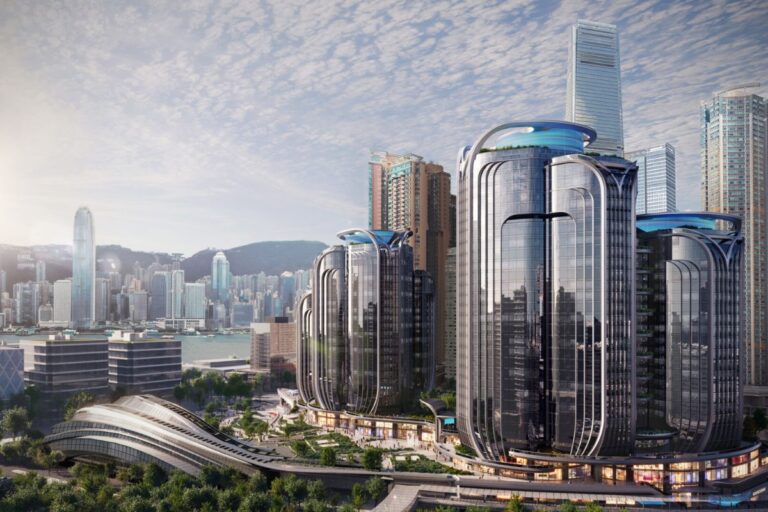 IGC Brings Zaha Hadid Curves To West Kowloon In 2026 west kowloon international gateway centre hong kong