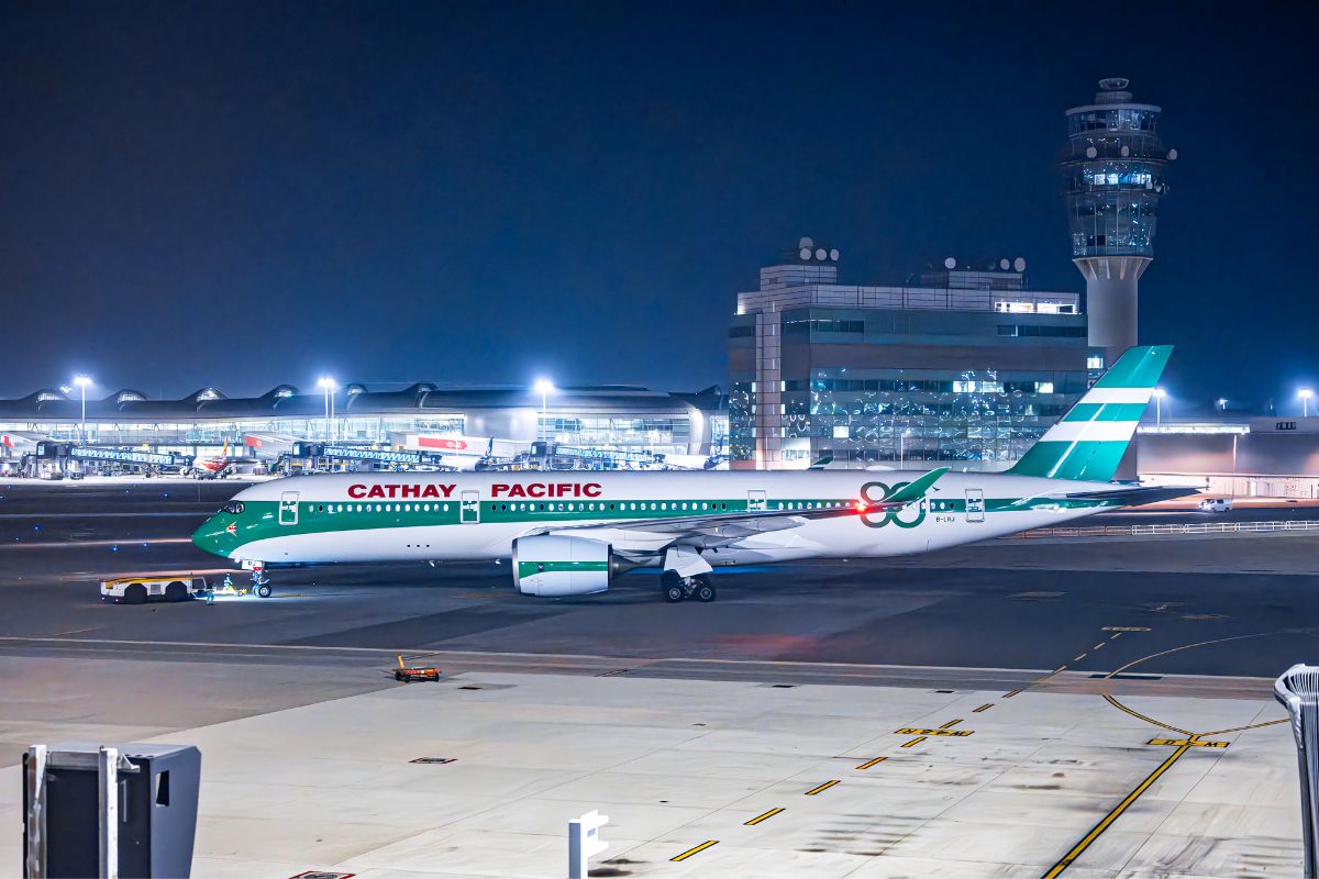 cathay pacific 80 years aircraft