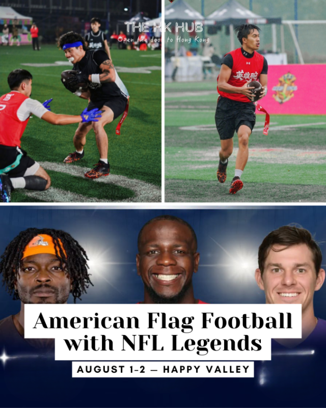 American Flag Football with NFL Legends